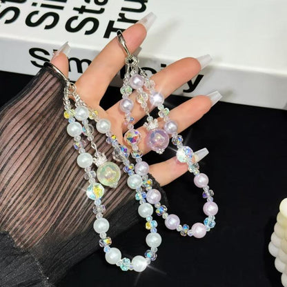 Small Crown Tassel Phone Chain(Purple) - Lanyards & Wrist Straps by buy2fix | Online Shopping UK | buy2fix