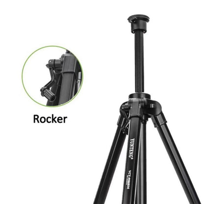 YUNTENG VCT-9980 Camera Tripod Stand Portable Cell Phone Mount Holder with Carrying Bag - Tripods by YUNTENG | Online Shopping UK | buy2fix