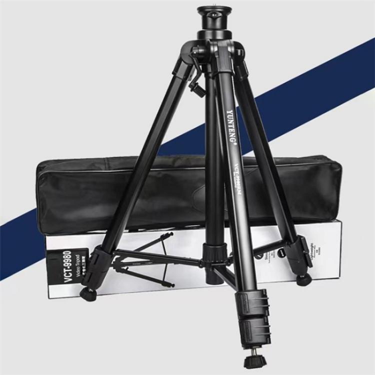 YUNTENG VCT-9980 Camera Tripod Stand Portable Cell Phone Mount Holder with Carrying Bag - Tripods by YUNTENG | Online Shopping UK | buy2fix