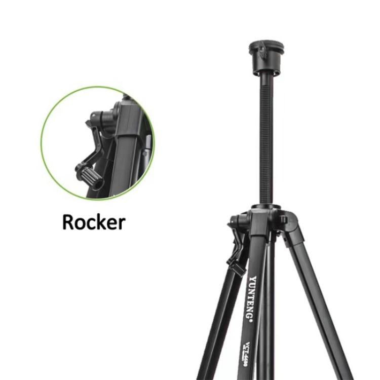 YUNTENG VCT-6680 Travel Tripod Telescopic 152CM Camera Mount Phone Tripod - Tripods by YUNTENG | Online Shopping UK | buy2fix