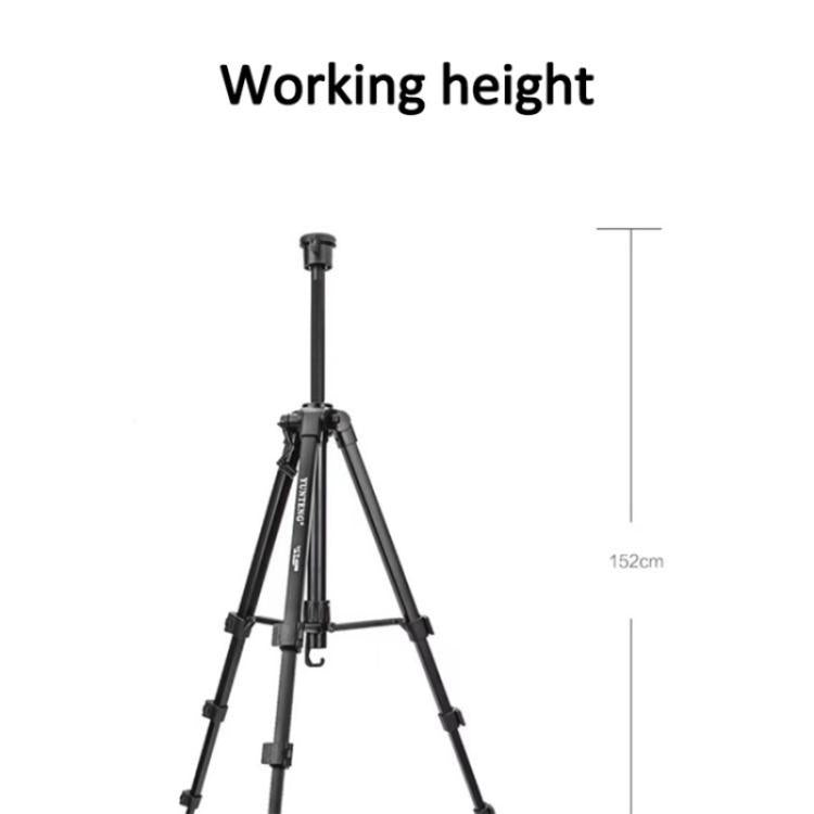 YUNTENG VCT-6680 Travel Tripod Telescopic 152CM Camera Mount Phone Tripod - Tripods by YUNTENG | Online Shopping UK | buy2fix