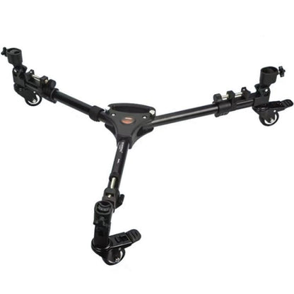 YUNTENG 900L DV Camera Photography Tripod Base Stand Universal Folding 3 Wheels Pulley - Other Accessories by YUNTENG | Online Shopping UK | buy2fix