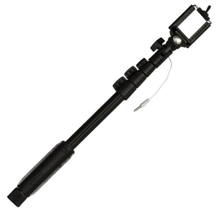 YUNTENG 1188 Retractable 3.5mm Wired Selfie Stick Monopod - Selfie Sticks by YUNTENG | Online Shopping UK | buy2fix