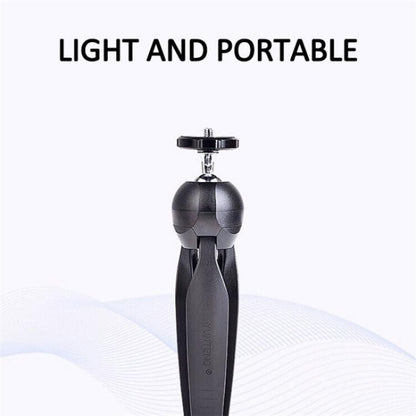 YUNTENG YT-228N 1 / 4 Screw Interface Phone SLR Camera Holder Portable Mini Selfie Stick Tripod - Selfie Sticks by YUNTENG | Online Shopping UK | buy2fix