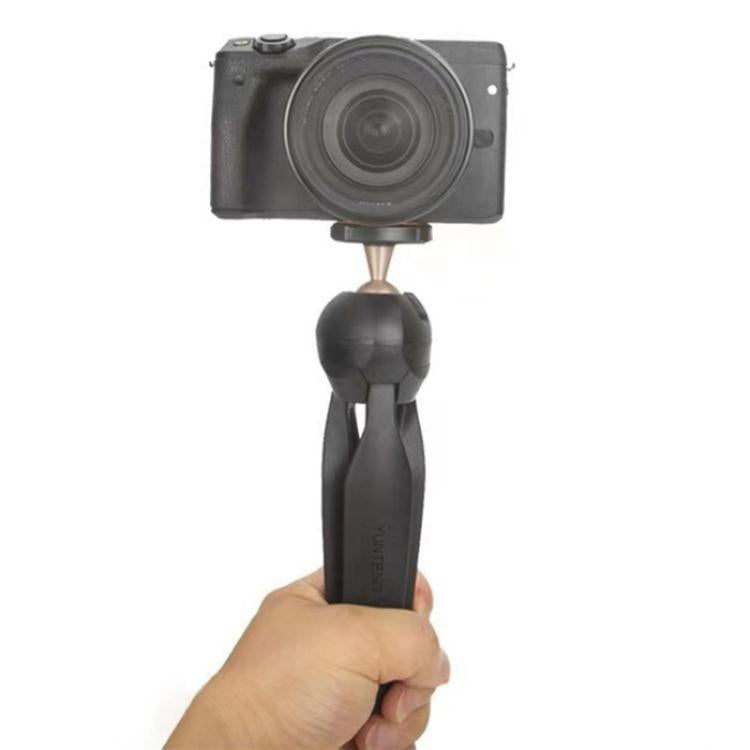 YUNTENG YT-228N 1 / 4 Screw Interface Phone SLR Camera Holder Portable Mini Selfie Stick Tripod - Selfie Sticks by YUNTENG | Online Shopping UK | buy2fix
