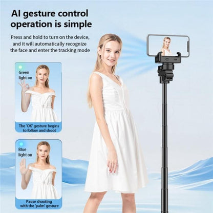 C16 Smart Bluetooth Remote Control Shooting Stand AI Auto-Tracking Selfie Stick - Selfie Sticks by buy2fix | Online Shopping UK | buy2fix