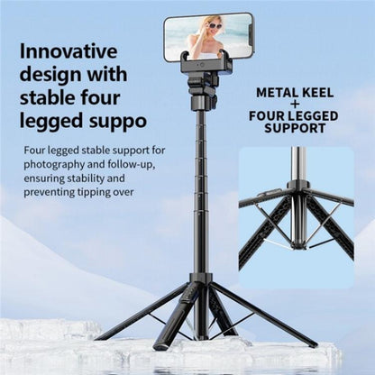 C16 Smart Bluetooth Remote Control Shooting Stand AI Auto-Tracking Selfie Stick - Selfie Sticks by buy2fix | Online Shopping UK | buy2fix