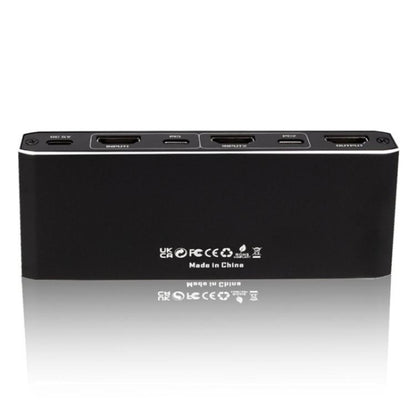 K2-1 Monitor Sharing 4K 60Hz KVM Switch 2 In 1 Out USB 3.0 HDMI 2.0 Remote Control Switcher - Switch by buy2fix | Online Shopping UK | buy2fix