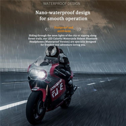 BT26 Outdoors Waterproof 500m Intercom Motorcycle Helmet Bluetooth Headset - Motorcycle Walkie Talkie by buy2fix | Online Shopping UK | buy2fix