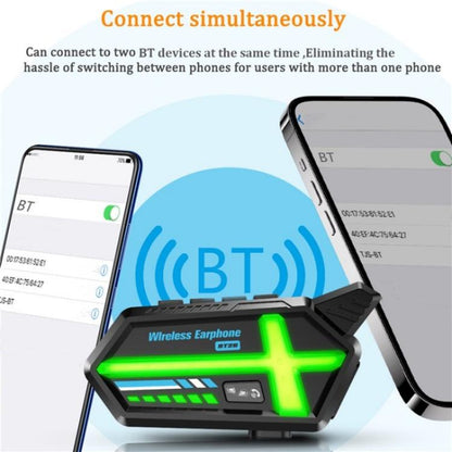 BT26 Outdoors Waterproof 500m Intercom Motorcycle Helmet Bluetooth Headset - Motorcycle Walkie Talkie by buy2fix | Online Shopping UK | buy2fix