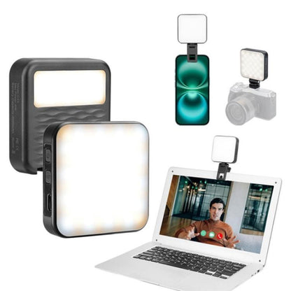 C49 Dual Side Fill Light Mini Portable 3 Color Temperatures Photography Video Light - Selfie Light by buy2fix | Online Shopping UK | buy2fix