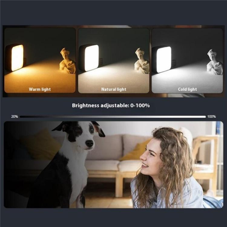 M42 Double-Sided Lighting Fill Light MagSafe Magnetic Phone Selfie Beauty Lamp(Black) - Selfie Light by buy2fix | Online Shopping UK | buy2fix