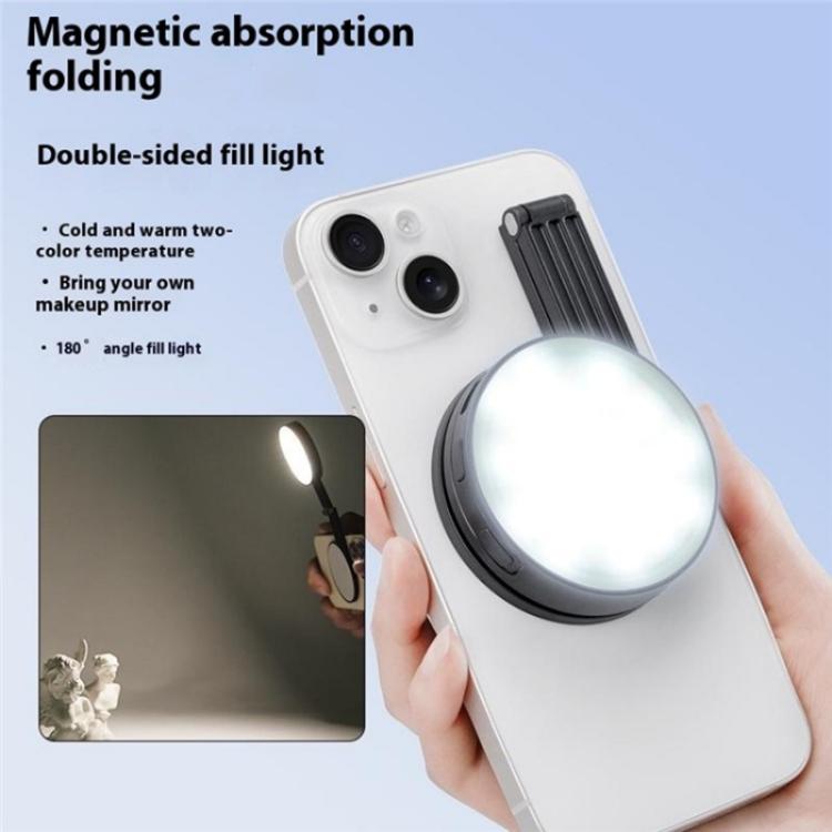M38 Portable Photography Live MagSafe Magnetic Phone Fill Light(Black) - Selfie Light by buy2fix | Online Shopping UK | buy2fix