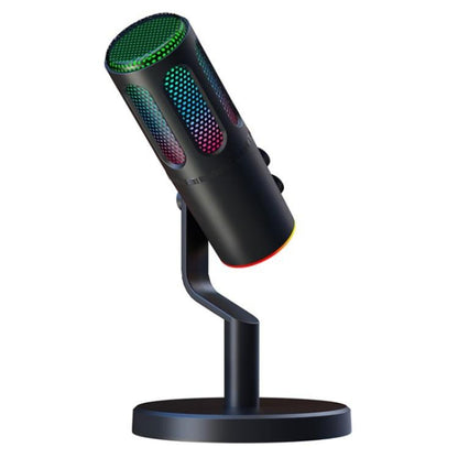 SU8 RGB Light Noise Reduction Desktop Microphone for Live Streaming / Recording / Gaming - Microphone by buy2fix | Online Shopping UK | buy2fix