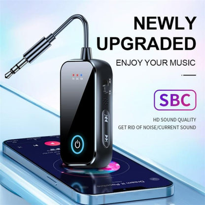 T80 2-in-1 Car AUX / TV / Speakers Wireless Bluetooth-Compatible 5.4 Receiver / Transmitter - Bluetooth Adapters by buy2fix | Online Shopping UK | buy2fix