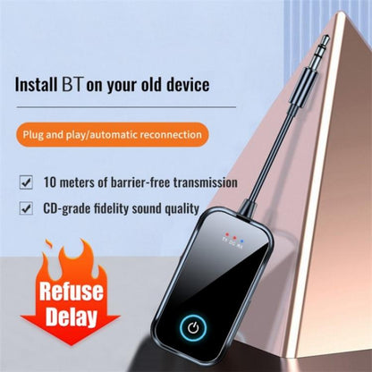 T80 2-in-1 Car AUX / TV / Speakers Wireless Bluetooth-Compatible 5.4 Receiver / Transmitter - Bluetooth Adapters by buy2fix | Online Shopping UK | buy2fix