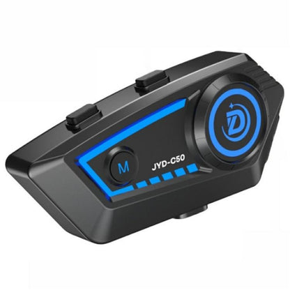 JYD-C50 Rhythm Light Motorcycle Helmet Wireless Bluetooth Music Headset - Motorcycle Walkie Talkie by buy2fix | Online Shopping UK | buy2fix