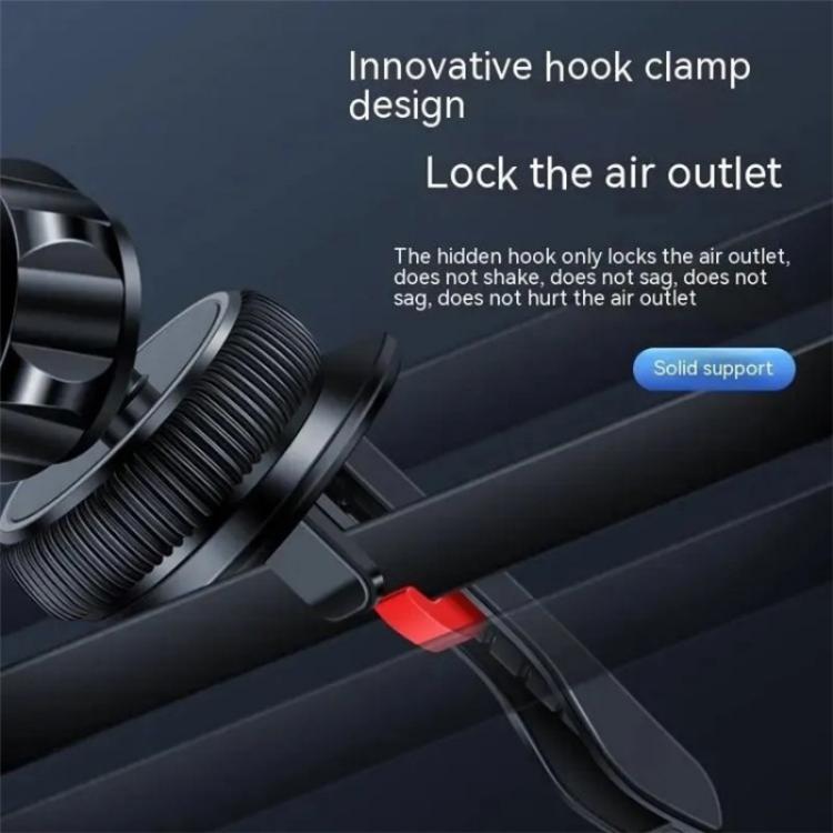 JMARY MH-78 Strong Magnetic Absorption Cell Phone Holder Bracket Car Air Vent Phone Mount - Universal Car Holders by Jmary | Online Shopping UK | buy2fix
