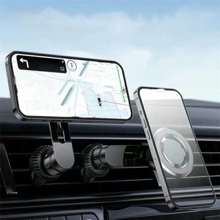 JMARY MH-78 Strong Magnetic Absorption Cell Phone Holder Bracket Car Air Vent Phone Mount - Universal Car Holders by Jmary | Online Shopping UK | buy2fix
