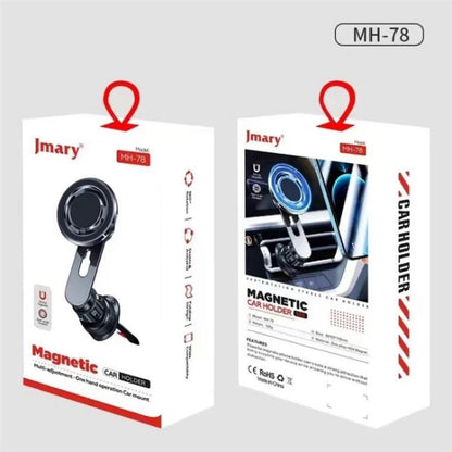 JMARY MH-78 Strong Magnetic Absorption Cell Phone Holder Bracket Car Air Vent Phone Mount - Universal Car Holders by Jmary | Online Shopping UK | buy2fix