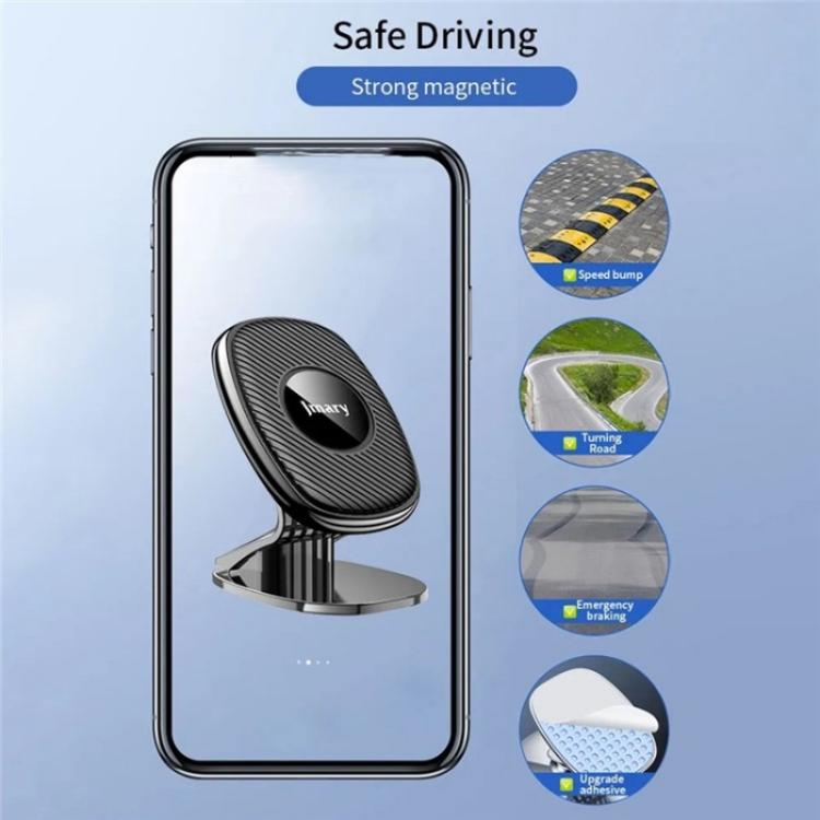 JMARY MH-83 Easy and Fast Installation Rotation Car Magnetic Phone Holder - Universal Car Holders by Jmary | Online Shopping UK | buy2fix