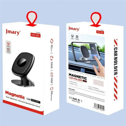 JMARY MH-83 Easy and Fast Installation Rotation Car Magnetic Phone Holder - Universal Car Holders by Jmary | Online Shopping UK | buy2fix