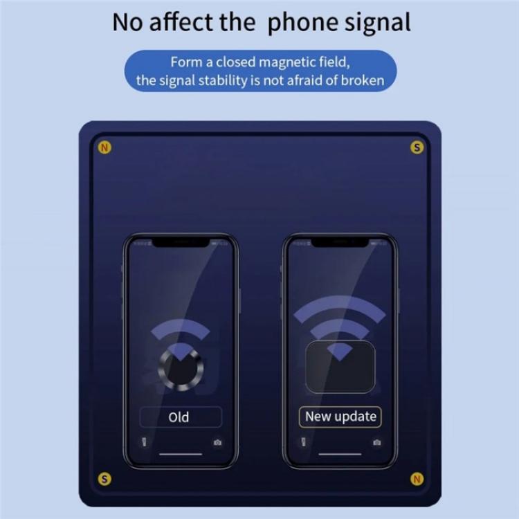 JMARY MH-82 Car Dashboard Zinc Alloy Foldable Magnetic Phone Holder - Universal Car Holders by Jmary | Online Shopping UK | buy2fix