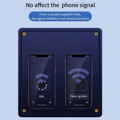 JMARY MH-82 Car Dashboard Zinc Alloy Foldable Magnetic Phone Holder - Universal Car Holders by Jmary | Online Shopping UK | buy2fix