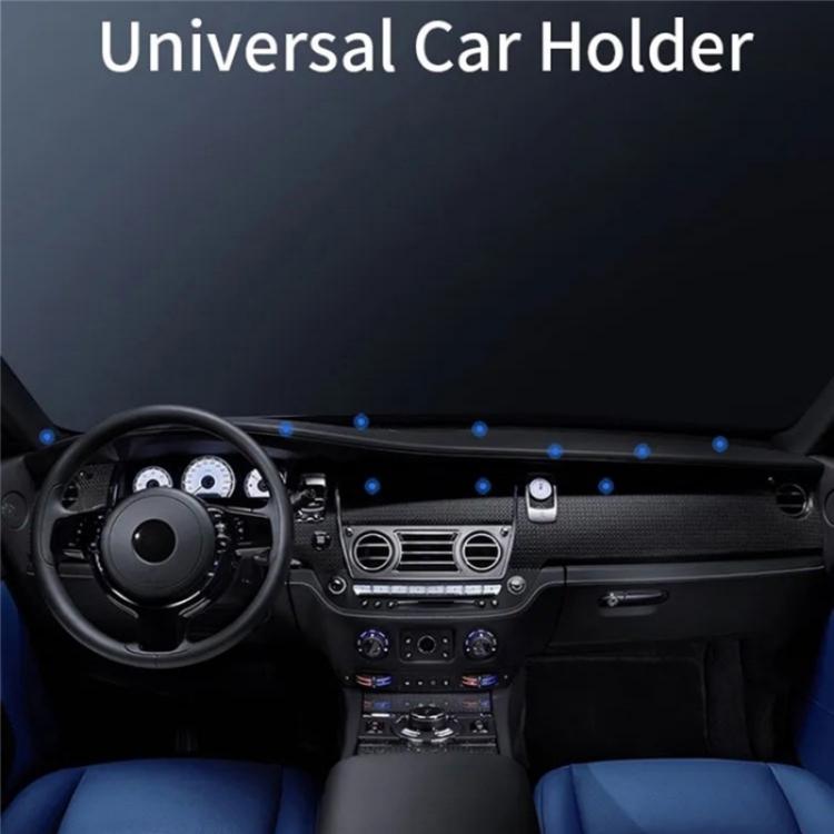 JMARY MH-82 Car Dashboard Zinc Alloy Foldable Magnetic Phone Holder - Universal Car Holders by Jmary | Online Shopping UK | buy2fix