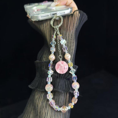 Cloud Glow-In-The-Dark Bead Pendant Mobile Phone Chain(White) - Lanyards & Wrist Straps by buy2fix | Online Shopping UK | buy2fix