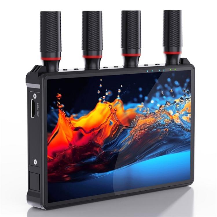 VRRIIS 083P Wth Screen Support 1TX to 5RX 400m Wireless HDMI Transmitter Receiver, Plug:AU Plug - Adapter by buy2fix | Online Shopping UK | buy2fix