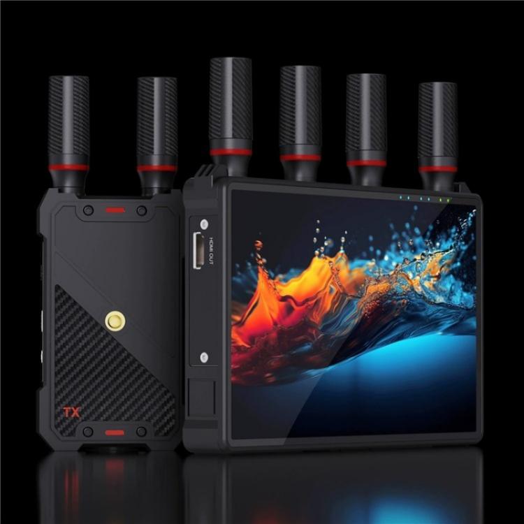 VRRIIS 083P Wth Screen Support 1TX to 5RX 400m Wireless HDMI Transmitter Receiver, Plug:AU Plug - Adapter by buy2fix | Online Shopping UK | buy2fix