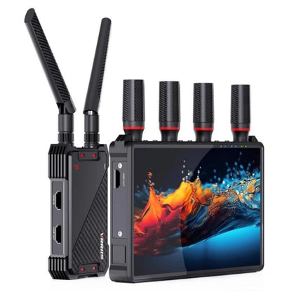 VRRIIS 083H 400M Range 7 Inch LCD Screen HDMI Extender Wireless HDMI Transmitter Receiver, Plug:AU Plug - Adapter by buy2fix | Online Shopping UK | buy2fix