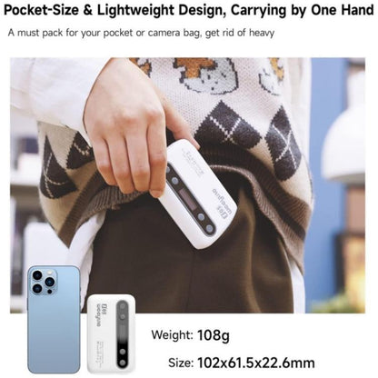 Weeylite S05 Portable App Control Phone Fill Lamp Video Live Streaming Photography RGB Full Color Fill Light(Yellow) - Selfie Light by buy2fix | Online Shopping UK | buy2fix