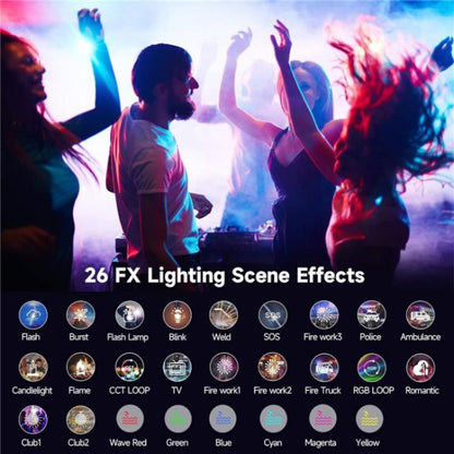 Weeylite S05 Portable App Control Phone Fill Lamp Video Live Streaming Photography RGB Full Color Fill Light(Yellow) - Selfie Light by buy2fix | Online Shopping UK | buy2fix