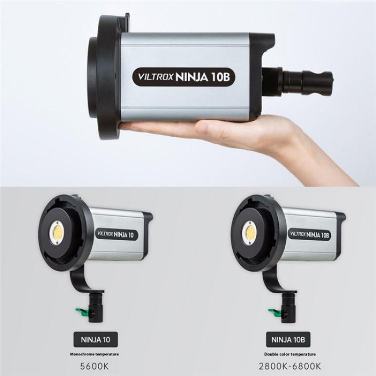 VILTROX Ninja 10 5600K Professional Photography Studio Fill Light 120W LED Video Light(UK Plug) -  by buy2fix | Online Shopping UK | buy2fix