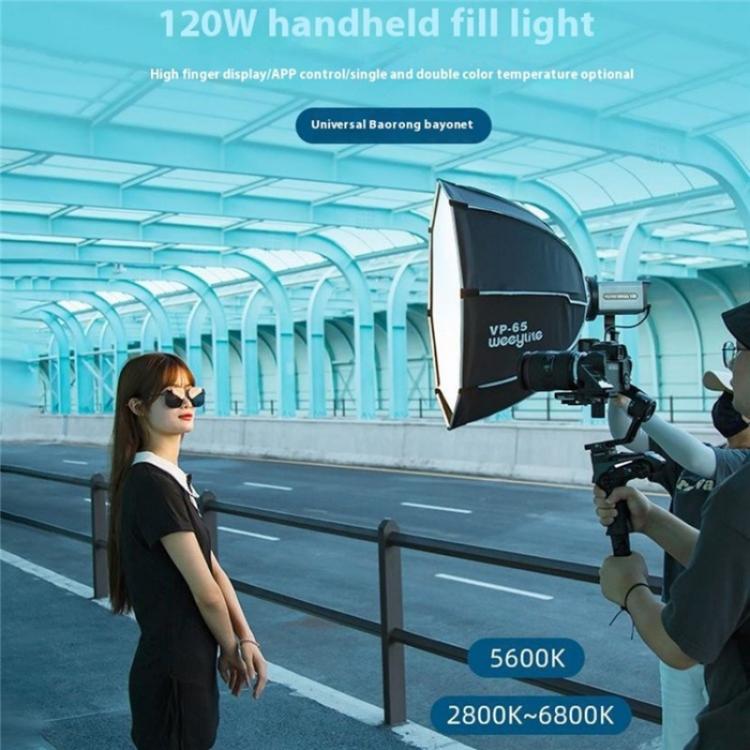 VILTROX Ninja 10B 2800-6800K Photography Studio Streaming Fill Light 120W LED Video Light(US Plug) -  by buy2fix | Online Shopping UK | buy2fix