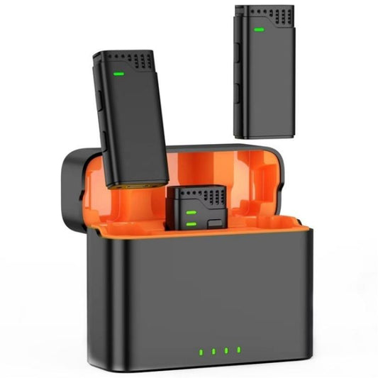 JMARY MW16 3.5mm, Type-C, 8 Pin 3 in 1 2.4G Lavalier Wireless Microphone - Microphone by Jmary | Online Shopping UK | buy2fix