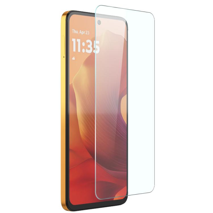 For Motorola Moto G15 NORTHJO 2 in 1 TPU Phone Case Screen Protector Tempered Glass Film(Clear) - Motorola Cases by NORTHJO | Online Shopping UK | buy2fix