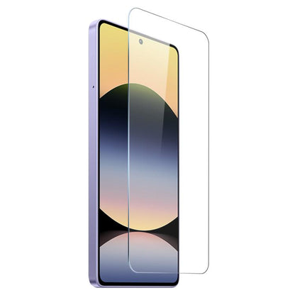 For Xiaomi Redmi Note 14S 4G NORTHJO 2 in 1 TPU Phone Case Screen Protector Tempered Glass Film(Clear) - Xiaomi Cases by NORTHJO | Online Shopping UK | buy2fix