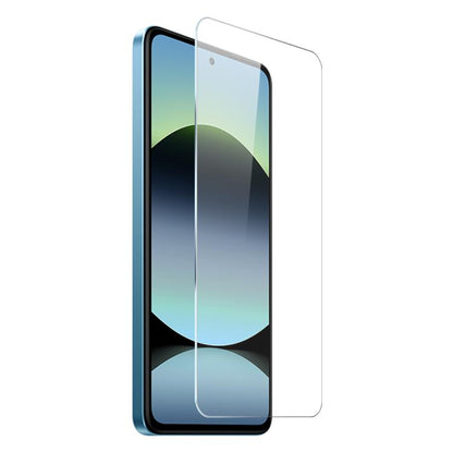 For Xiaomi Redmi Note 14 4G 164.84mm NORTHJO 2 in 1 TPU Phone Case Screen Protector Tempered Glass Film(Clear) - Note 14 Cases by NORTHJO | Online Shopping UK | buy2fix