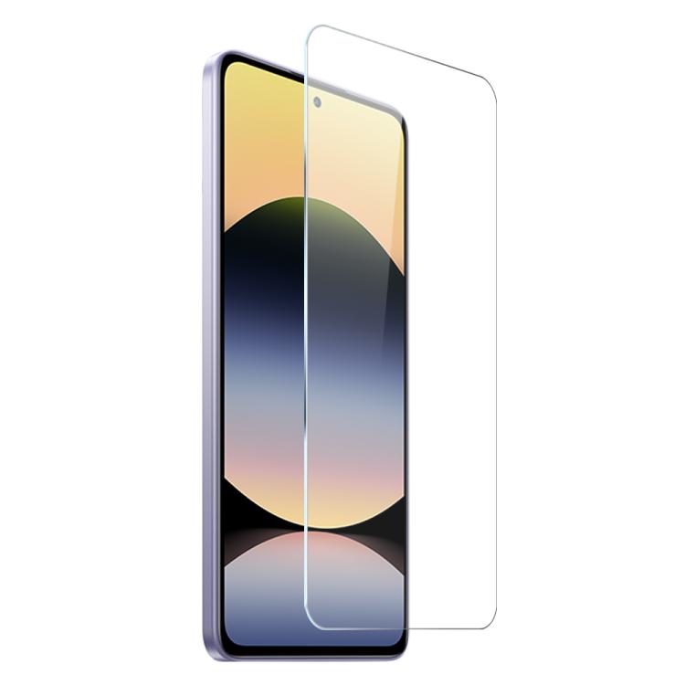 For Xiaomi Redmi Note 14 5G NORTHJO 2 in 1 TPU Phone Case Screen Protector Tempered Glass Film(Clear) - Note 14 Cases by NORTHJO | Online Shopping UK | buy2fix