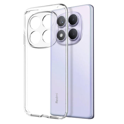 For Xiaomi Redmi Note 14 Pro 4G NORTHJO 2 in 1 TPU Phone Case Screen Protector Tempered Glass Film(Clear) - Note 14 Pro Cases by NORTHJO | Online Shopping UK | buy2fix