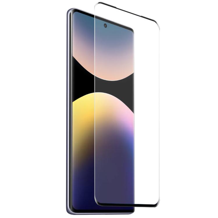 For Xiaomi Redmi Note 14 Pro 4G NORTHJO 2 in 1 TPU Phone Case Screen Protector Tempered Glass Film(Clear) - Note 14 Pro Cases by NORTHJO | Online Shopping UK | buy2fix