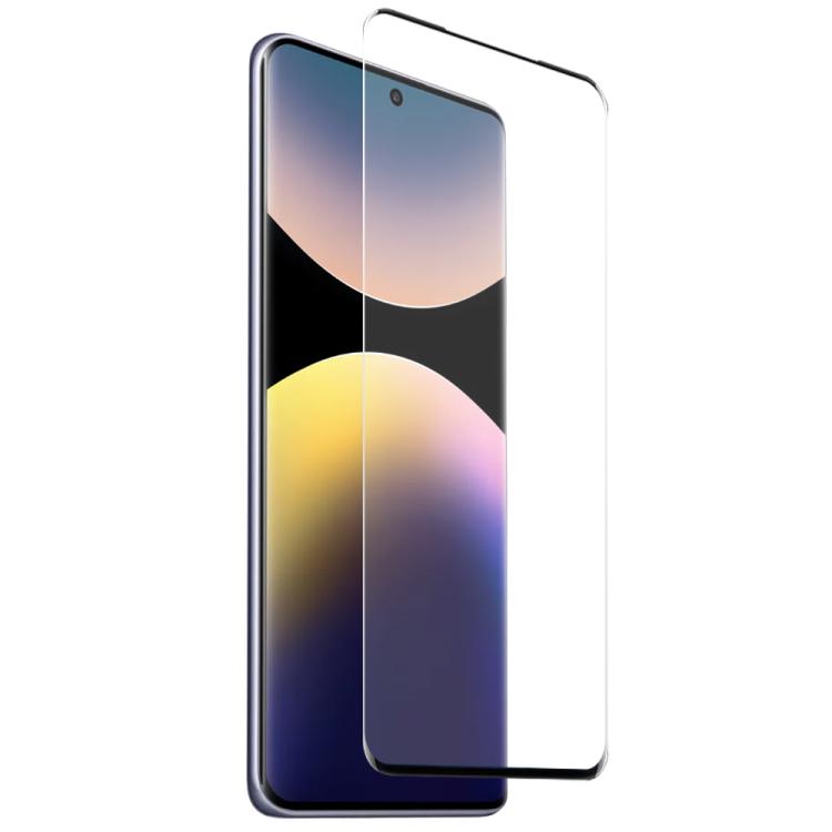 For Xiaomi Redmi Note 14 Pro 5G NORTHJO 2 in 1 TPU Phone Case Screen Protector Tempered Glass Film(Clear) - Note 14 Pro Cases by NORTHJO | Online Shopping UK | buy2fix