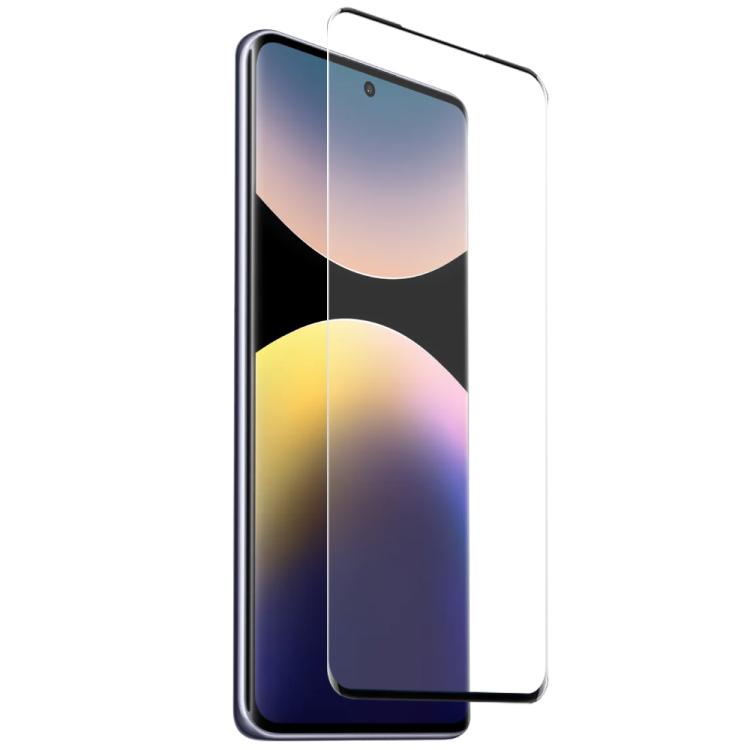 For Xiaomi Redmi Note 14 Pro+ 5G NORTHJO 2 in 1 TPU Phone Case Screen Protector Tempered Glass Film(Clear) - Note 14 Pro+ Cases by NORTHJO | Online Shopping UK | buy2fix