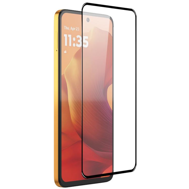 For Motorola Moto G15 NORTHJO A++ 0.3mm Full Glue Silk Printing Tempered Glass Film - Tempered Glass Film by NORTHJO | Online Shopping UK | buy2fix