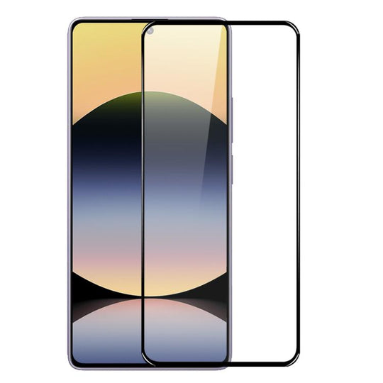 For Xiaomi Redmi Note 14S 4G NORTHJO A++ 0.3mm Full Glue Silk Printing Tempered Glass Film