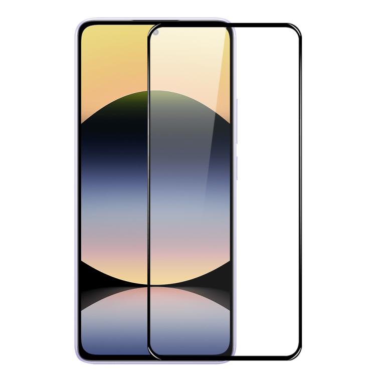For Xiaomi Redmi Note 14 5G NORTHJO A++ 0.3mm Full Glue Silk Printing Tempered Glass Film - Note 14 Tempered Glass by NORTHJO | Online Shopping UK | buy2fix