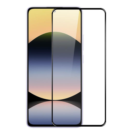 For Xiaomi Redmi Note 14 5G NORTHJO A++ 0.3mm Full Glue Silk Printing Tempered Glass Film - Note 14 Tempered Glass by NORTHJO | Online Shopping UK | buy2fix